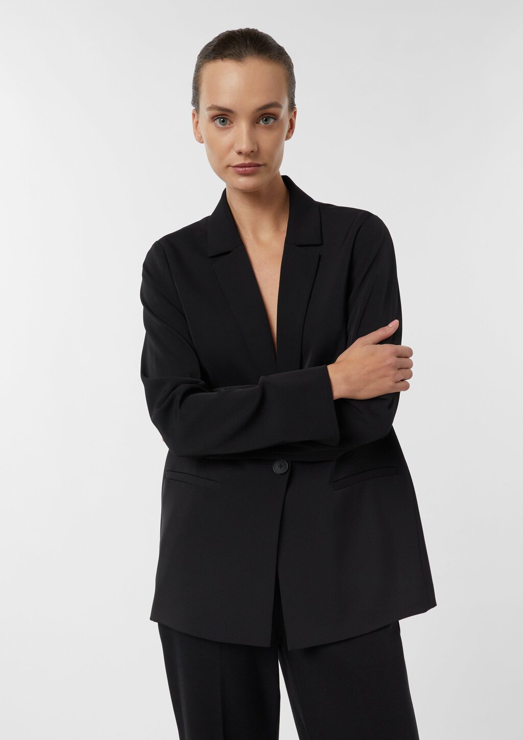 Fließender Oversize-Blazer