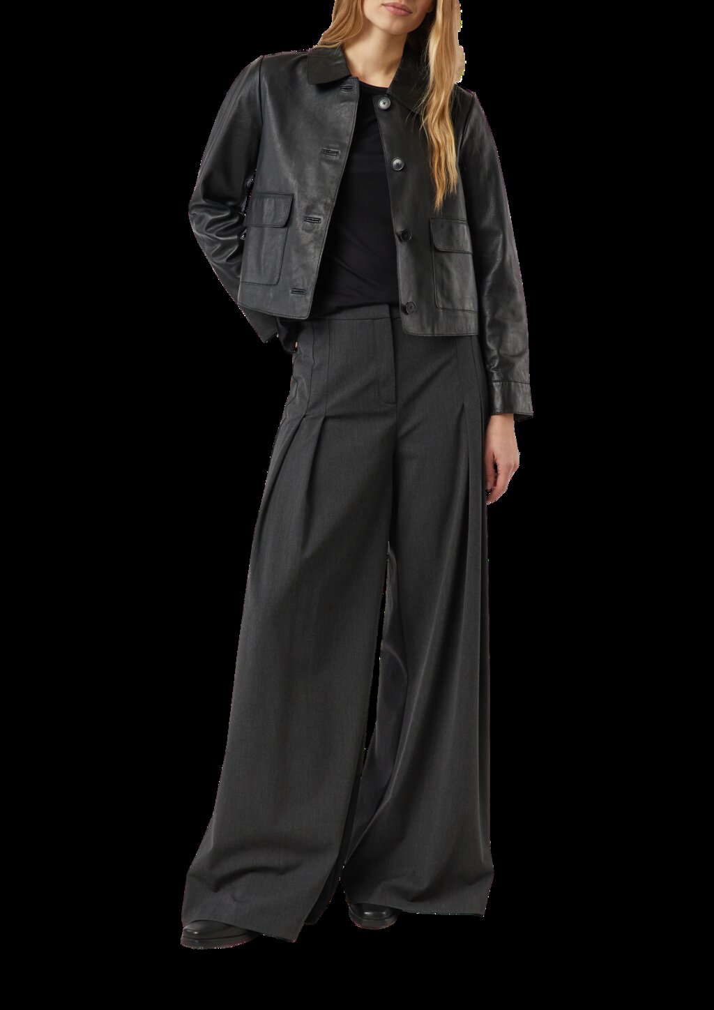 Feminines Shirt aus Viskosejersey