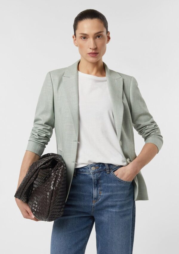 Antaillierter Blazer mit Struktur