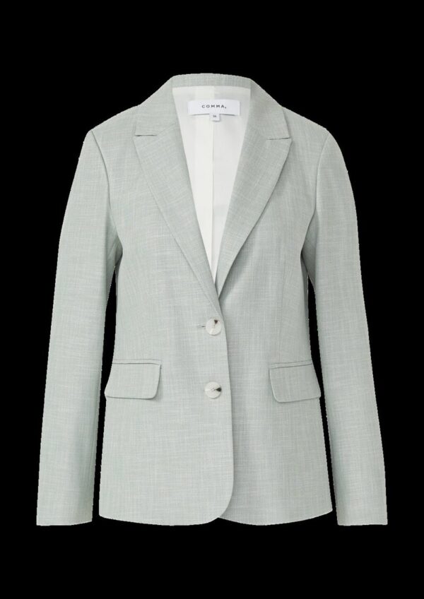 Antaillierter Blazer mit Struktur