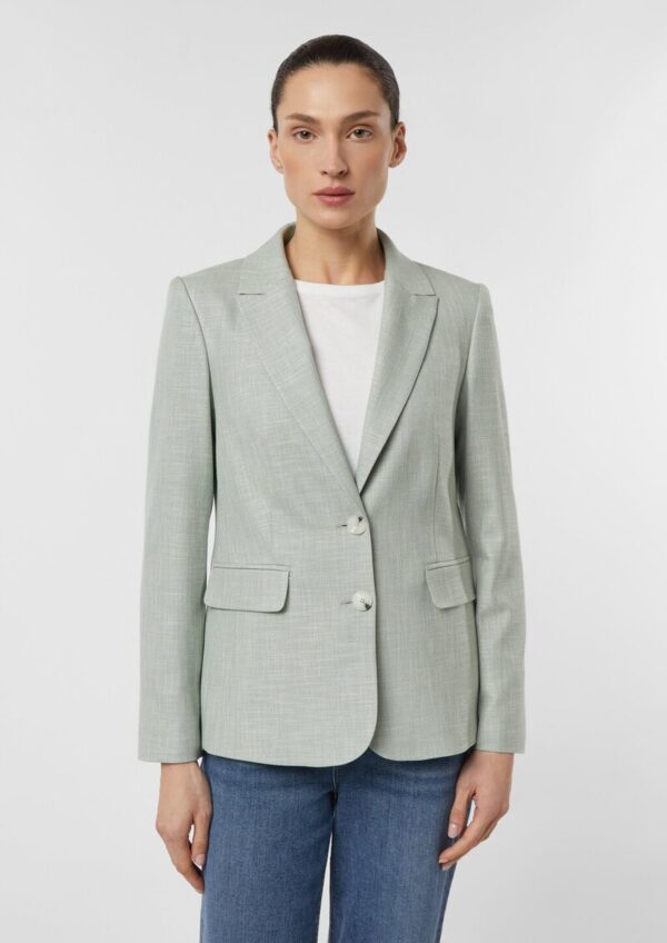 Antaillierter Blazer mit Struktur
