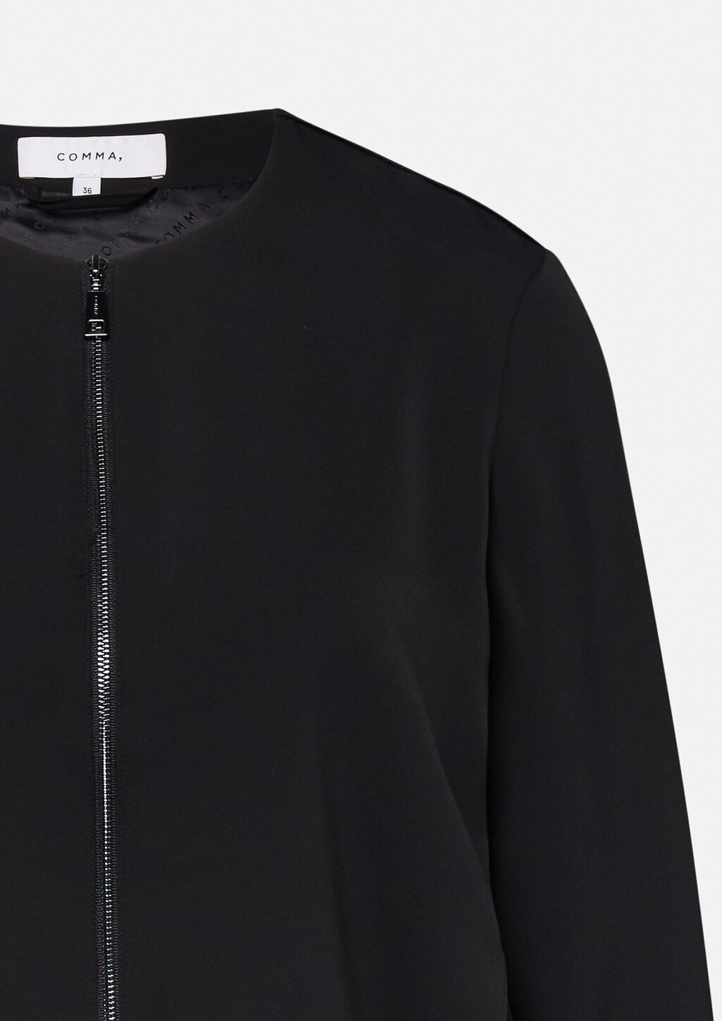 Fließender Blouson mit Eingrifftaschen