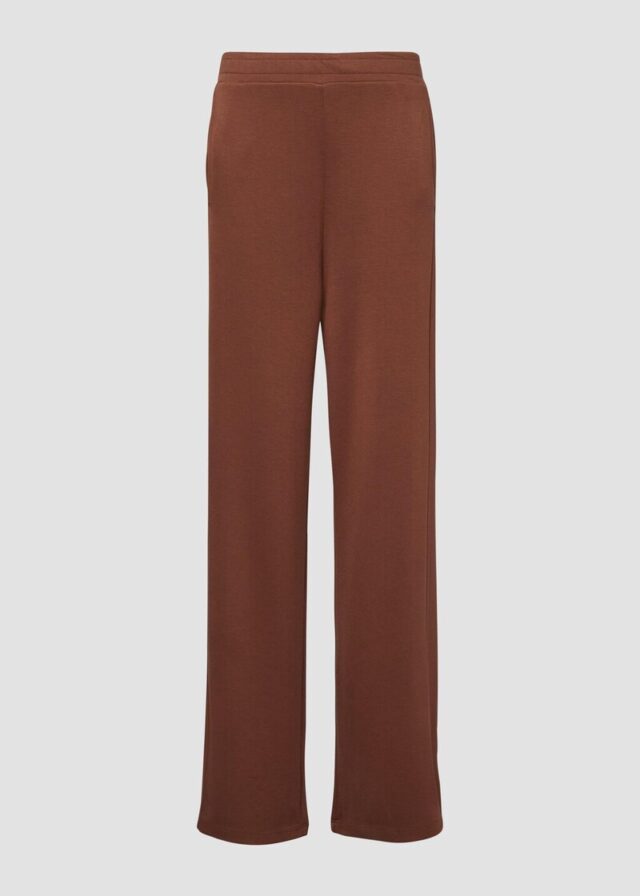Hose aus Viskosemix mit Wide Leg