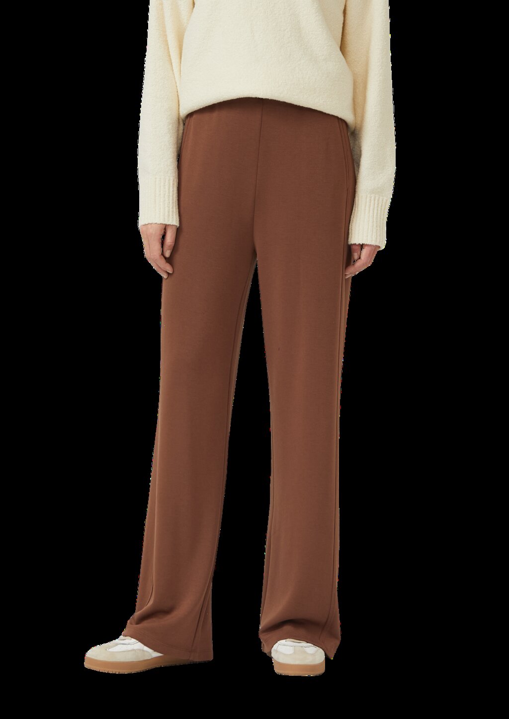 Hose aus Viskosemix mit Wide Leg