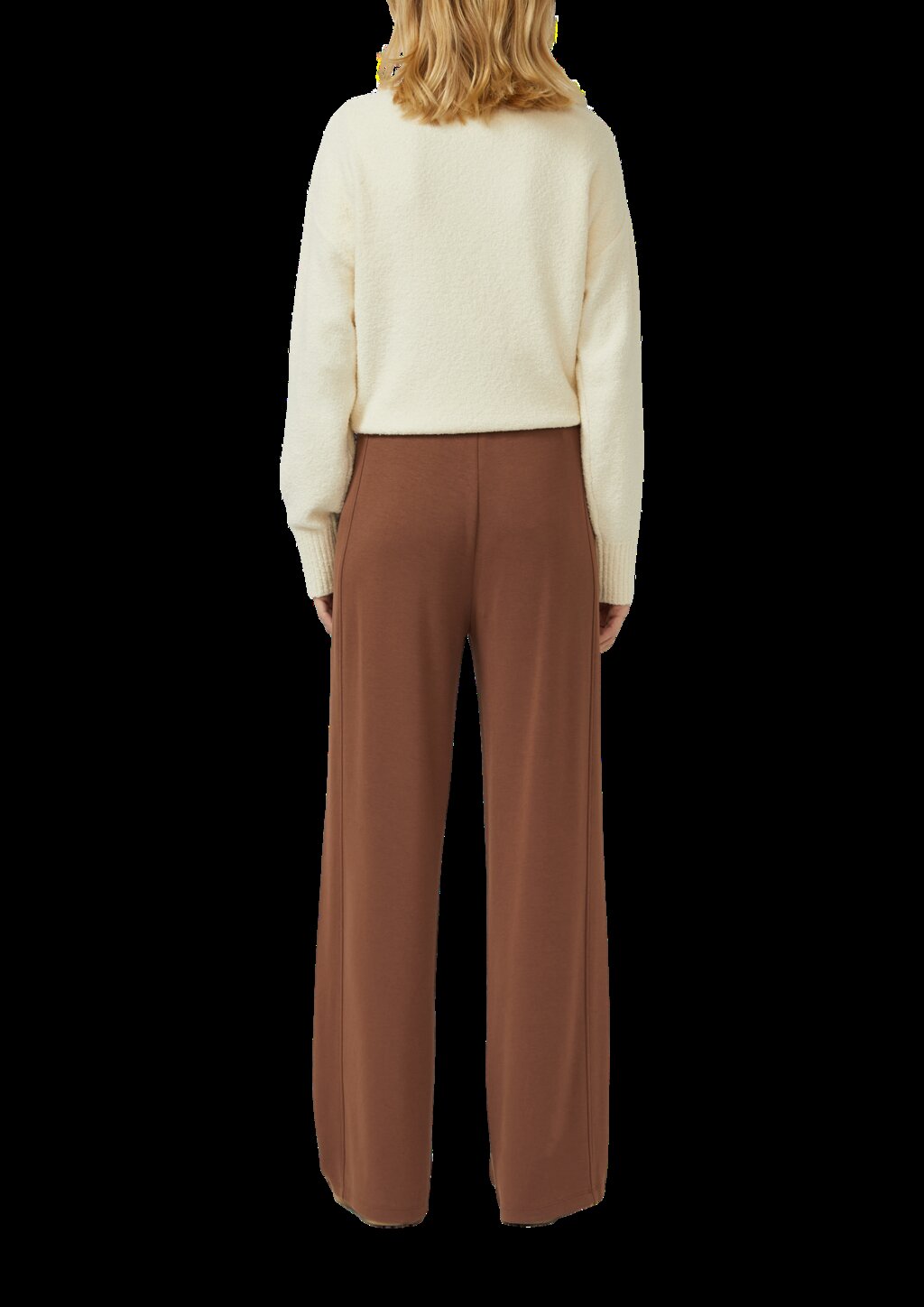 Hose aus Viskosemix mit Wide Leg