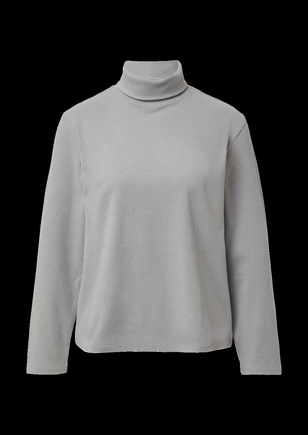 Fleece-Pullover mit Rollkragen