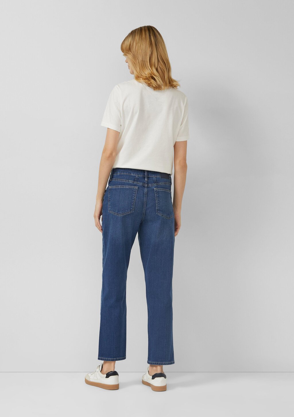 Ankle-Jeans Franciz / Relaxed Fit / Low Rise / Tapered Leg