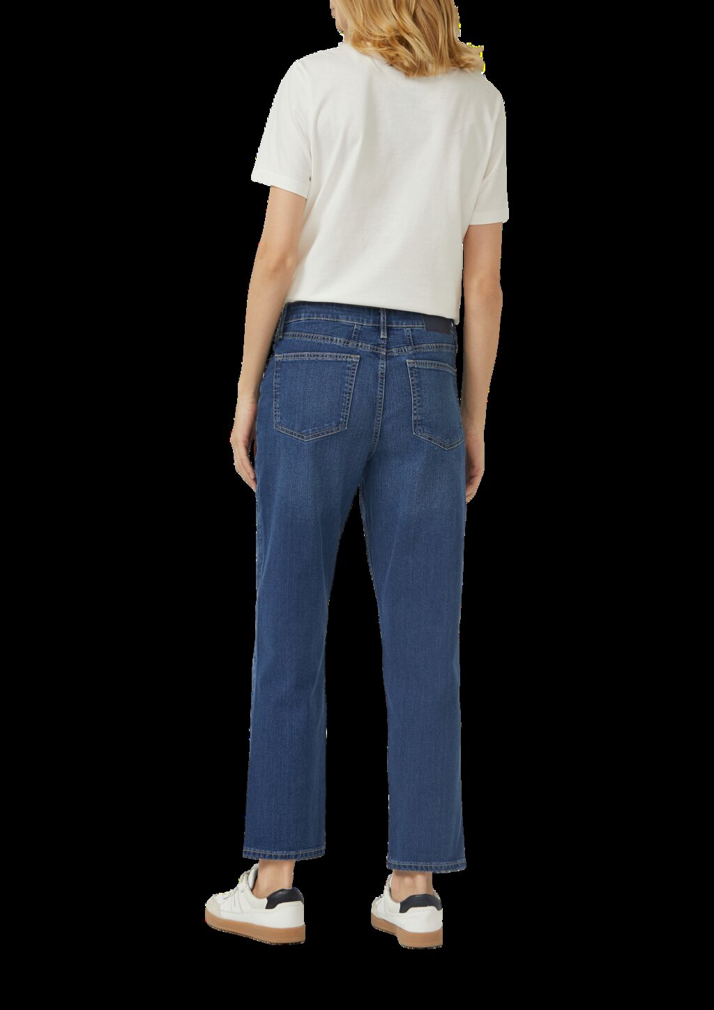 Ankle-Jeans Franciz / Relaxed Fit / Low Rise / Tapered Leg