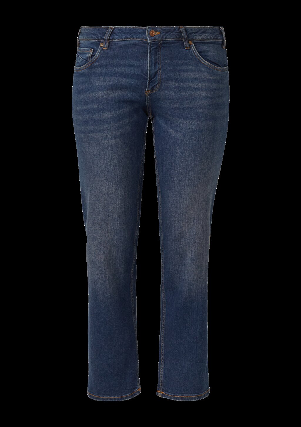 Jeans / Slim Fit / Mid Rise / Straight Leg