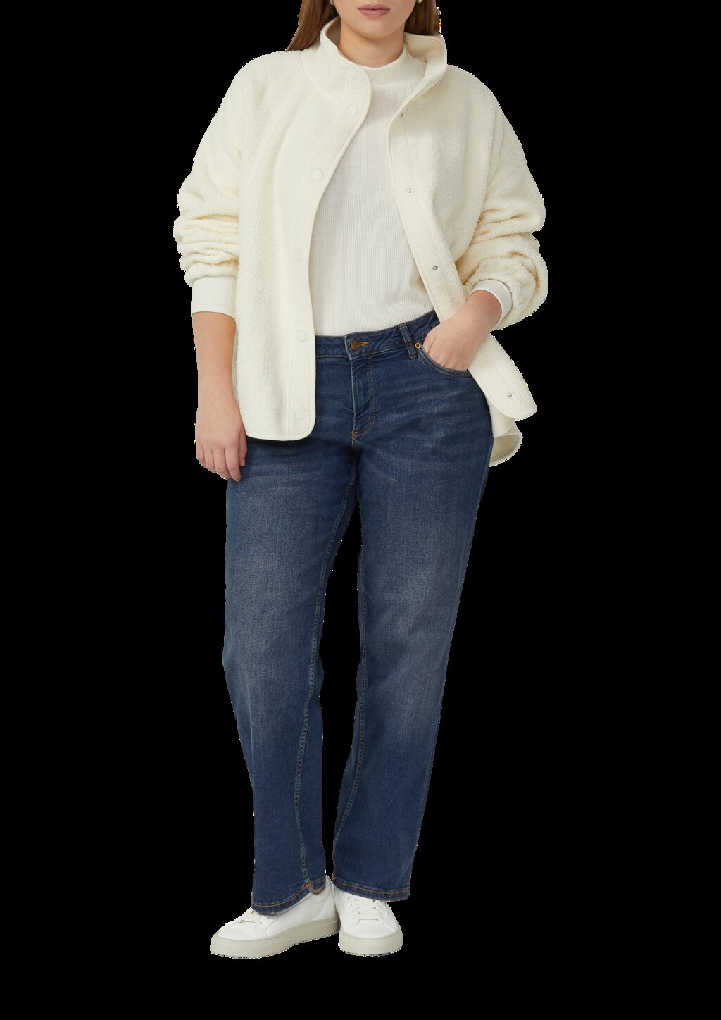 Jeans / Slim Fit / Mid Rise / Straight Leg