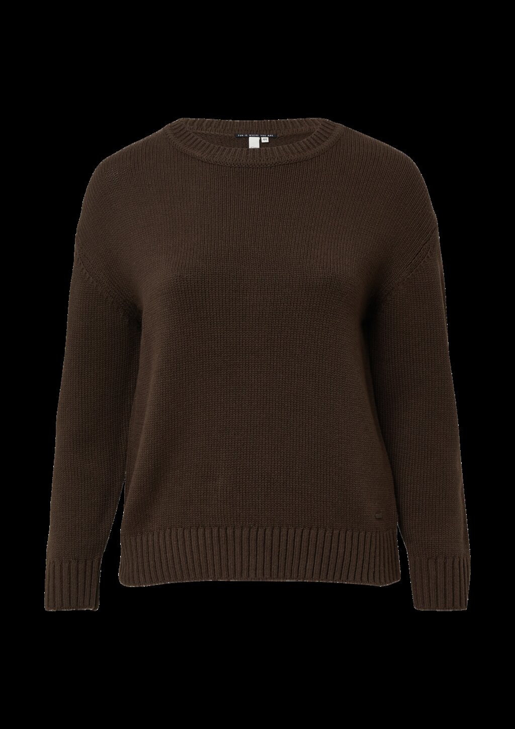 Strickpulli aus Baumwollmix