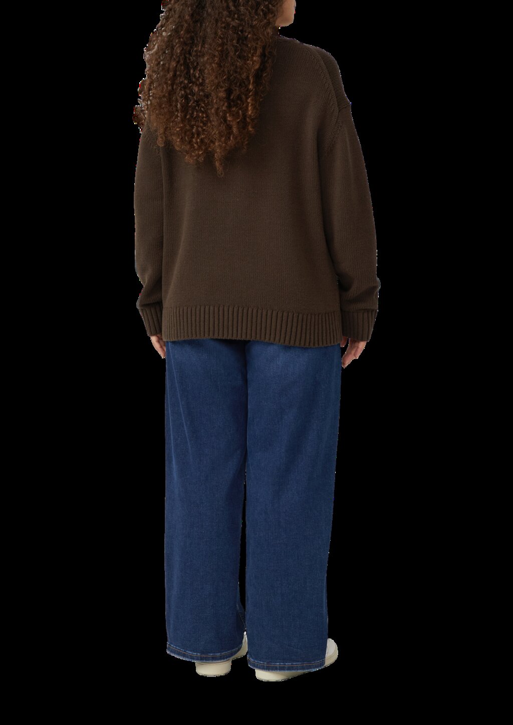 Strickpulli aus Baumwollmix