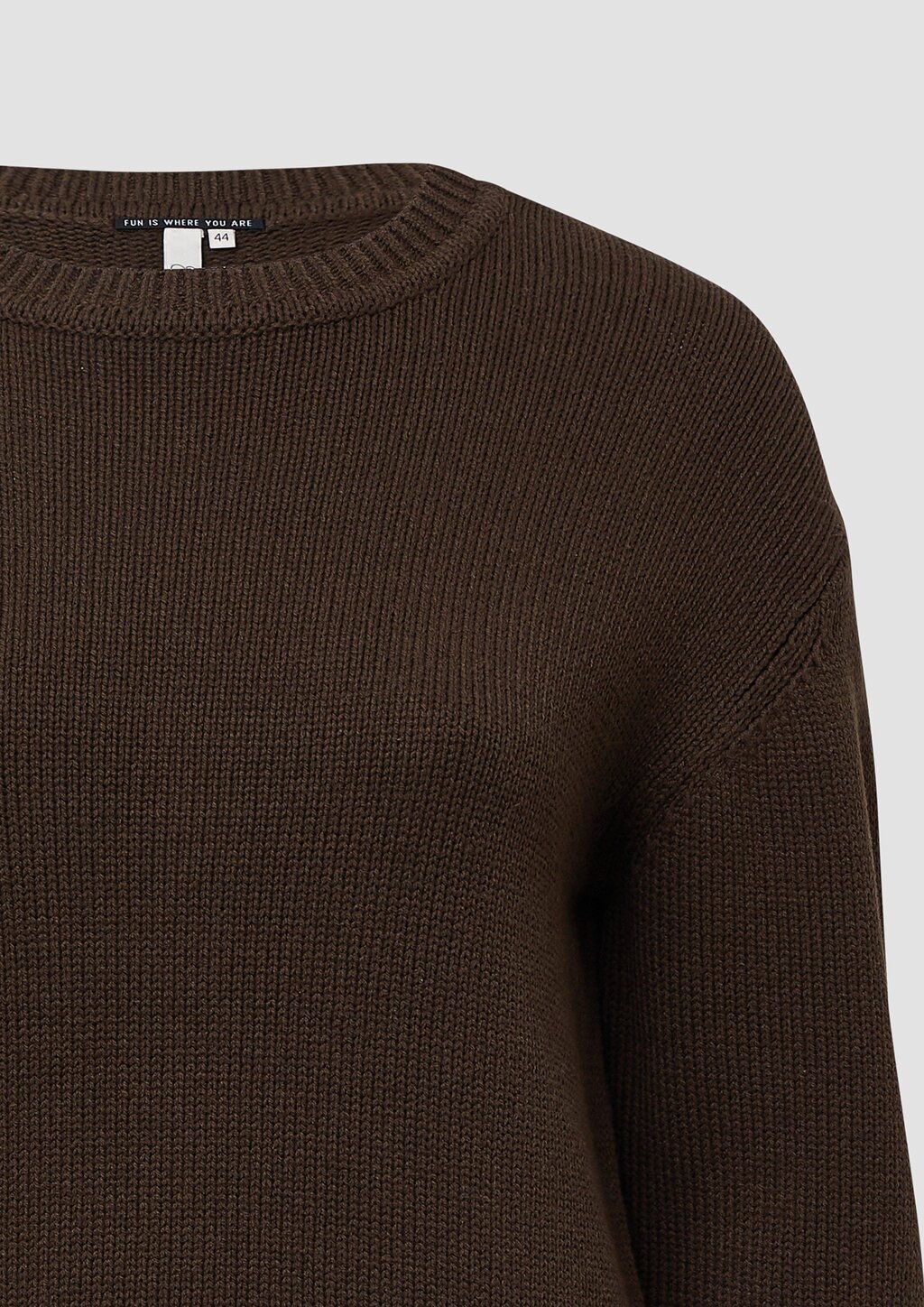 Strickpulli aus Baumwollmix