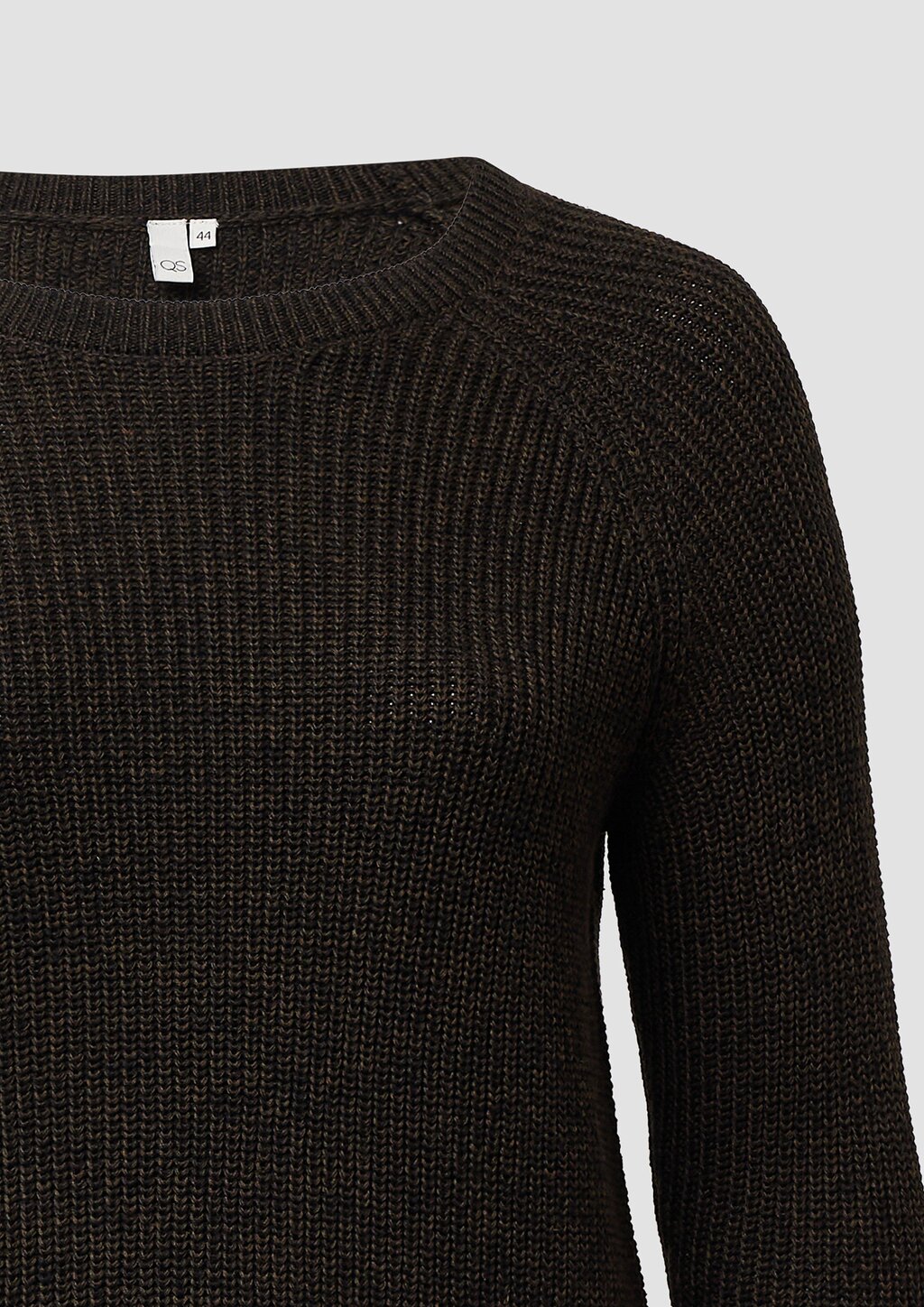 Melierter Strickpullover
