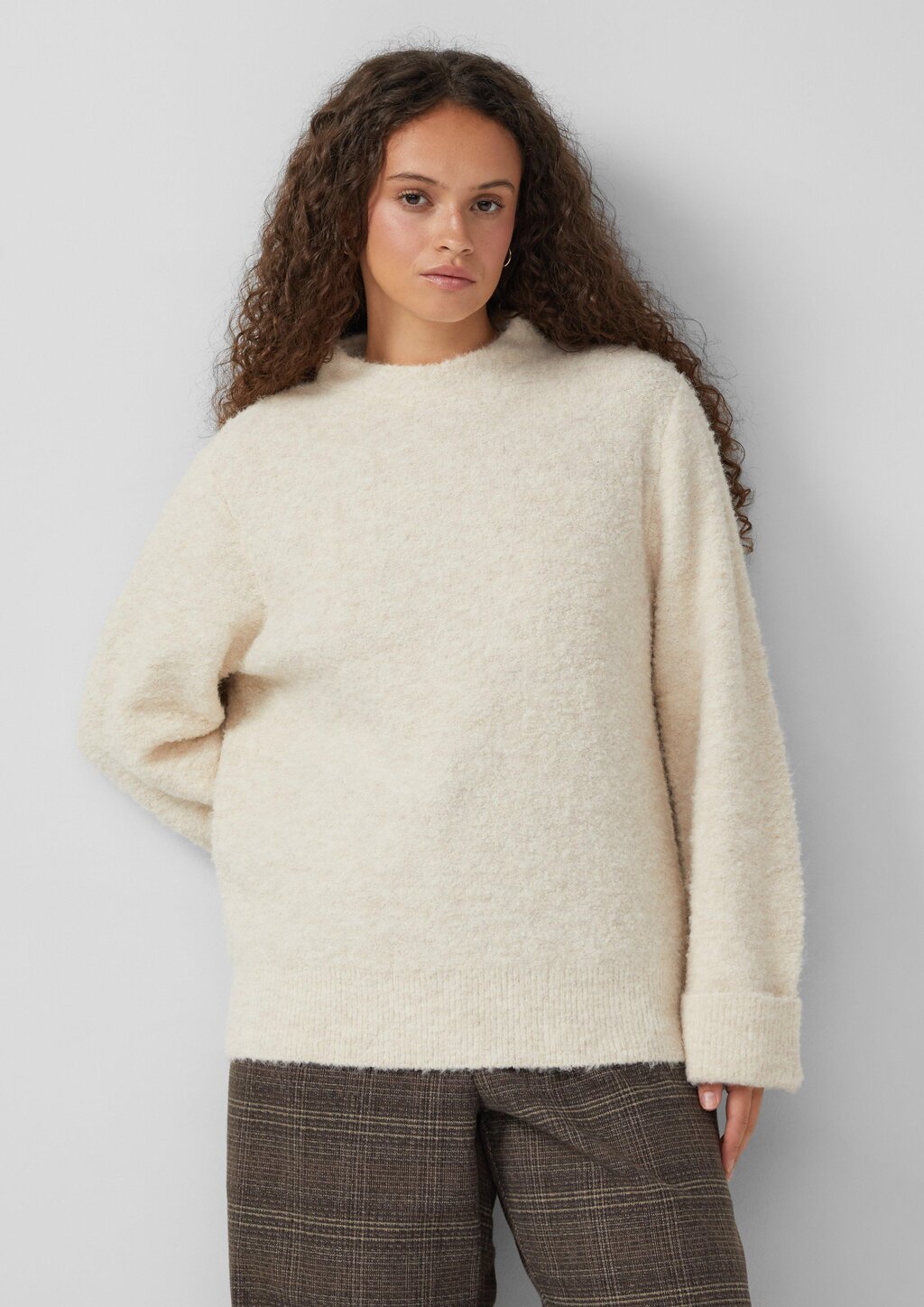 Boucle-Pullover