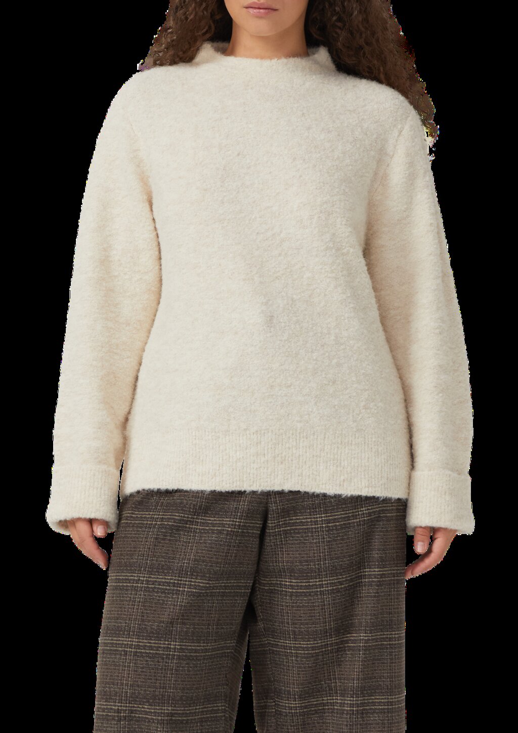 Boucle-Pullover
