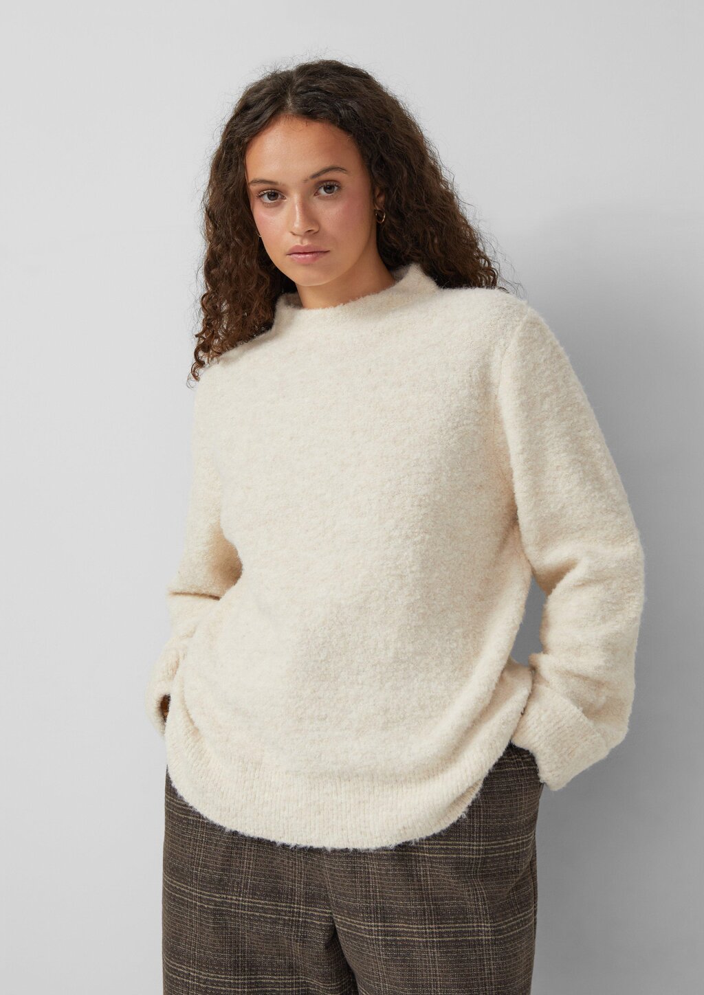 Boucle-Pullover