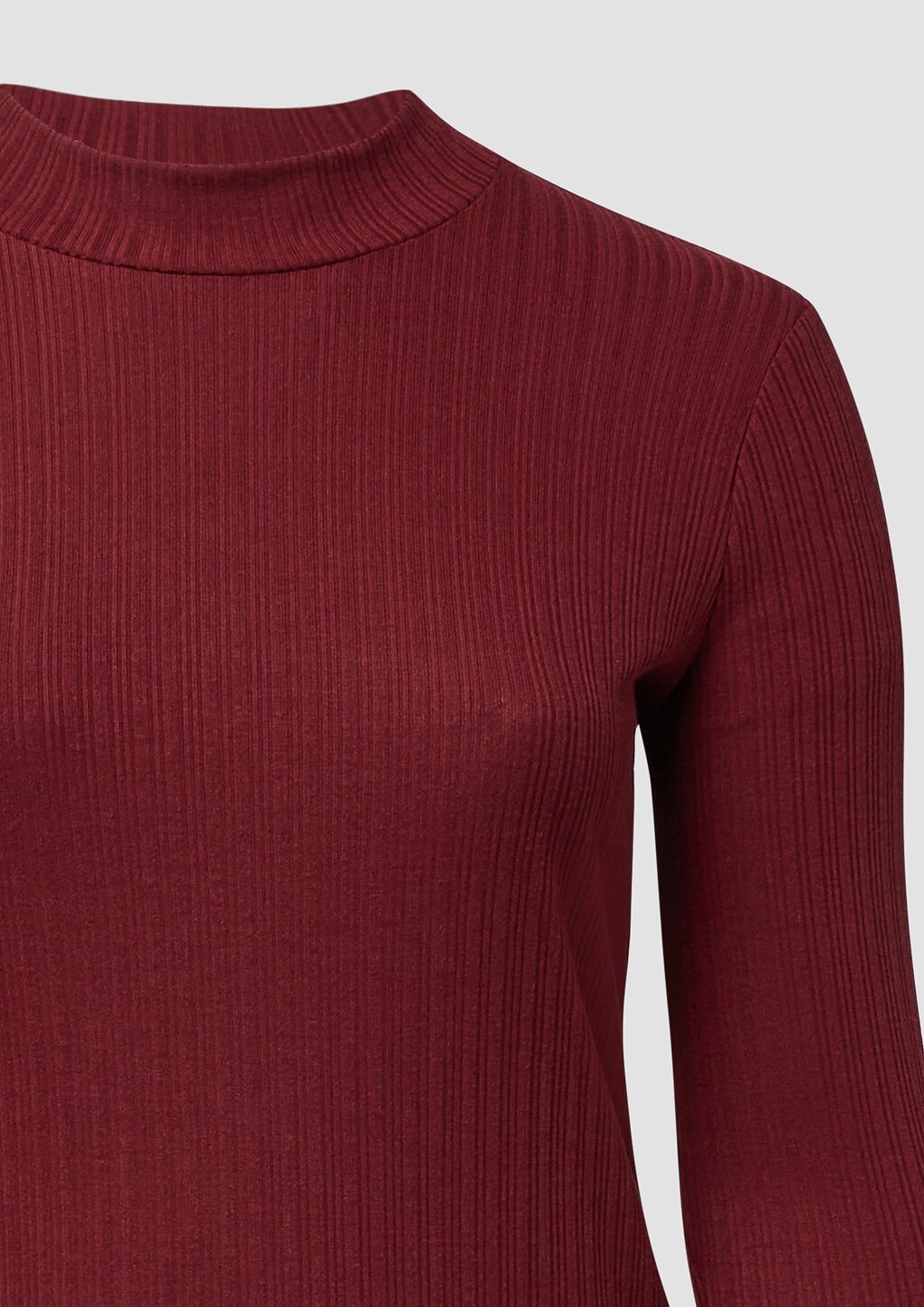 Geripptes Langarmshirt