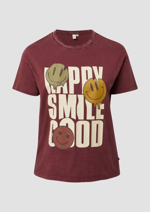 Gewaschenes Printshirt