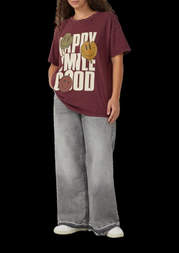 Gewaschenes Printshirt