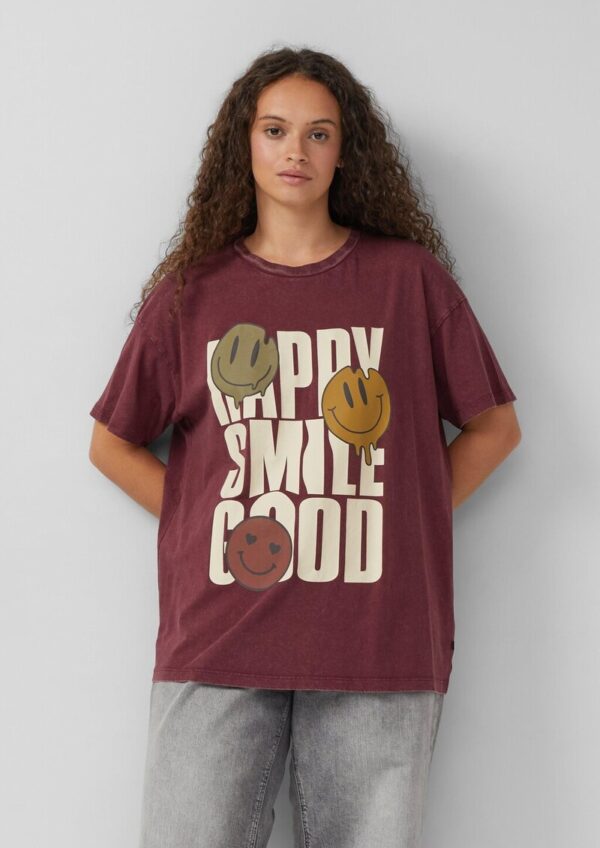 Gewaschenes Printshirt