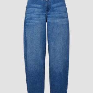 Ankle-Jeans / Regular Fit / High Rise / Barrel Leg