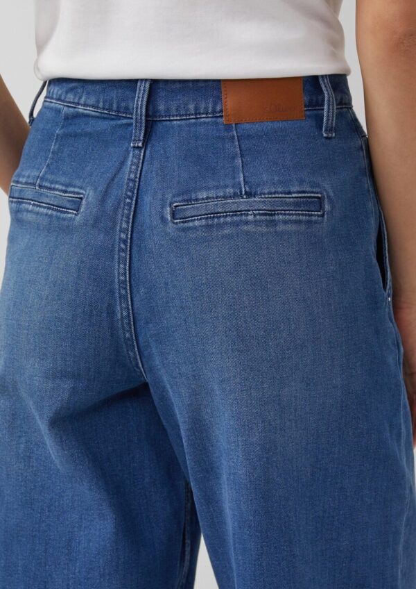 Ankle-Jeans / Regular Fit / High Rise / Barrel Leg