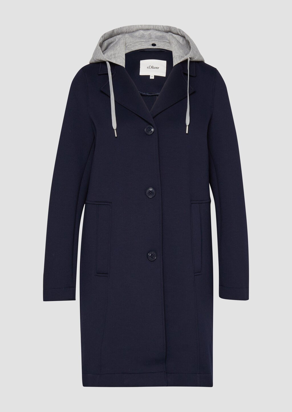 Scuba-Mantel mit abnehmbarer Kapuze