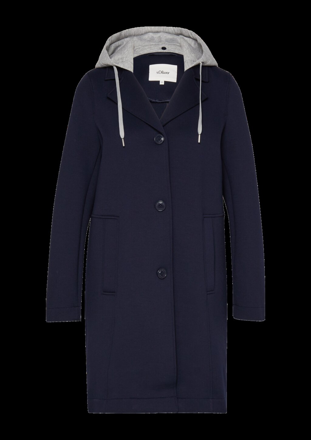 Scuba-Mantel mit abnehmbarer Kapuze