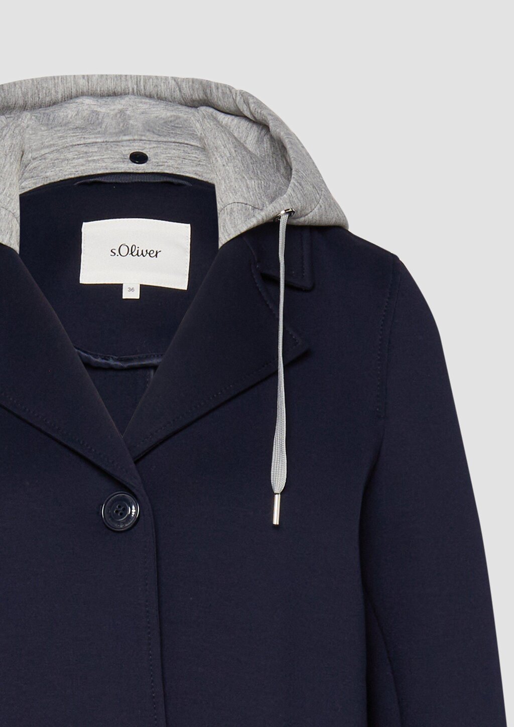 Scuba-Mantel mit abnehmbarer Kapuze