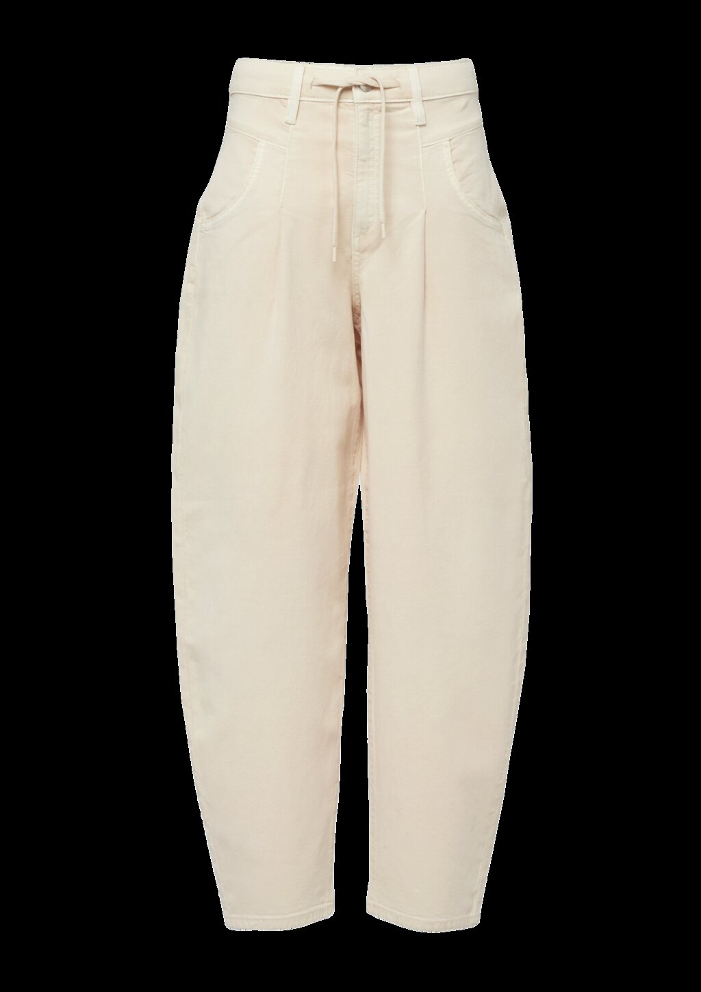 Ankle-Hose mit Garment Dye und Durchzugkordel