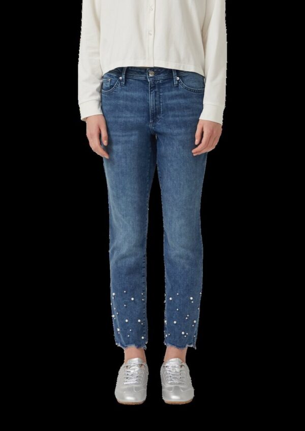 Ankle-Jeans Betsy / Slim Fit / Mid Rise / Slim Leg / Superstretch