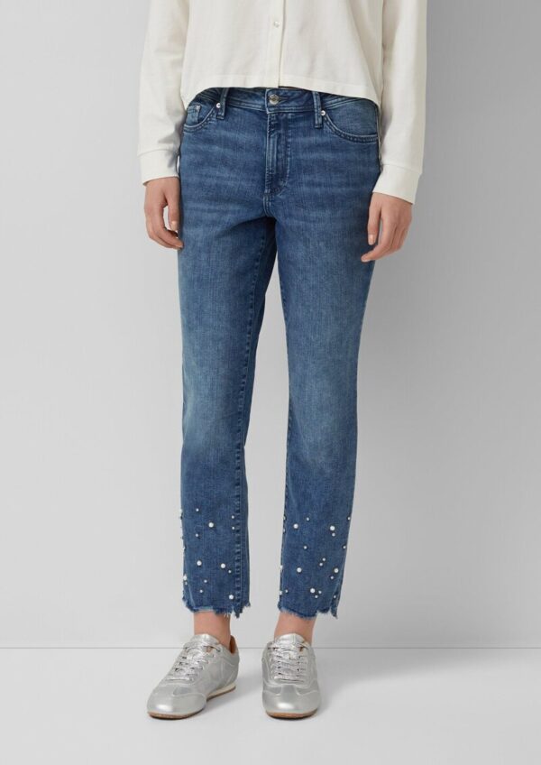 Ankle-Jeans Betsy / Slim Fit / Mid Rise / Slim Leg / Superstretch