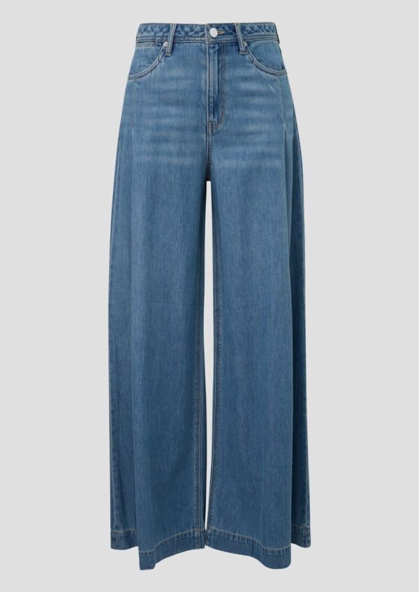 Jeans / Regular Fit / High Rise / Extra Wide Leg / Lyocellmix