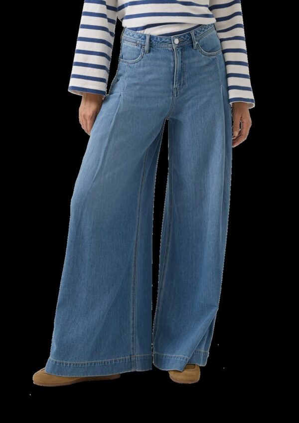 Jeans / Regular Fit / High Rise / Extra Wide Leg / Lyocellmix