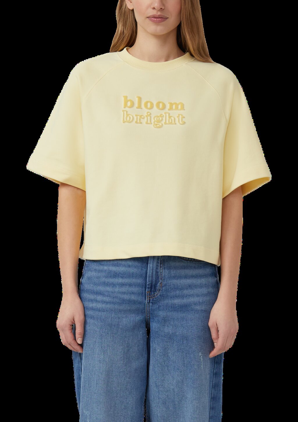 Sweatshirt im Relaxed Fit mit weichem Baumwollmix