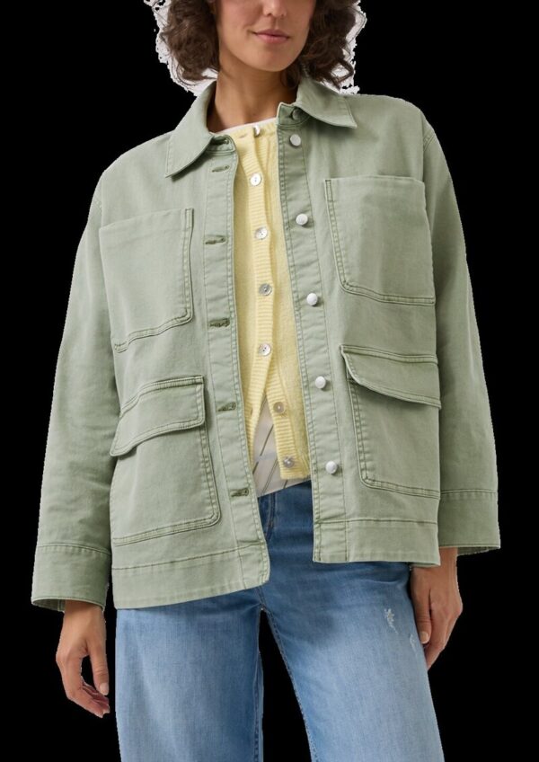 Overshirt aus Twill im Relaxed Fit