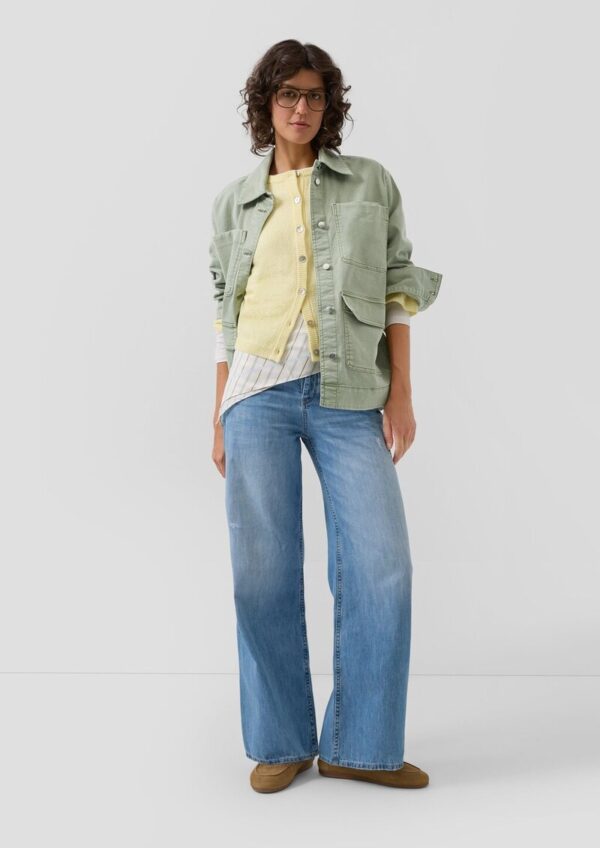 Overshirt aus Twill im Relaxed Fit