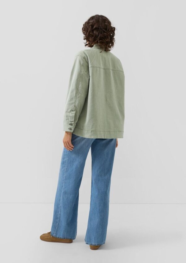 Overshirt aus Twill im Relaxed Fit