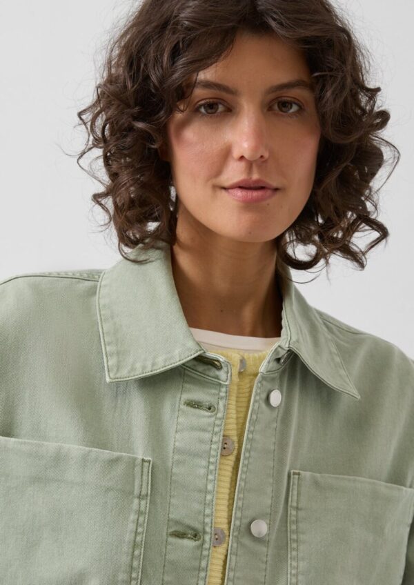 Overshirt aus Twill im Relaxed Fit