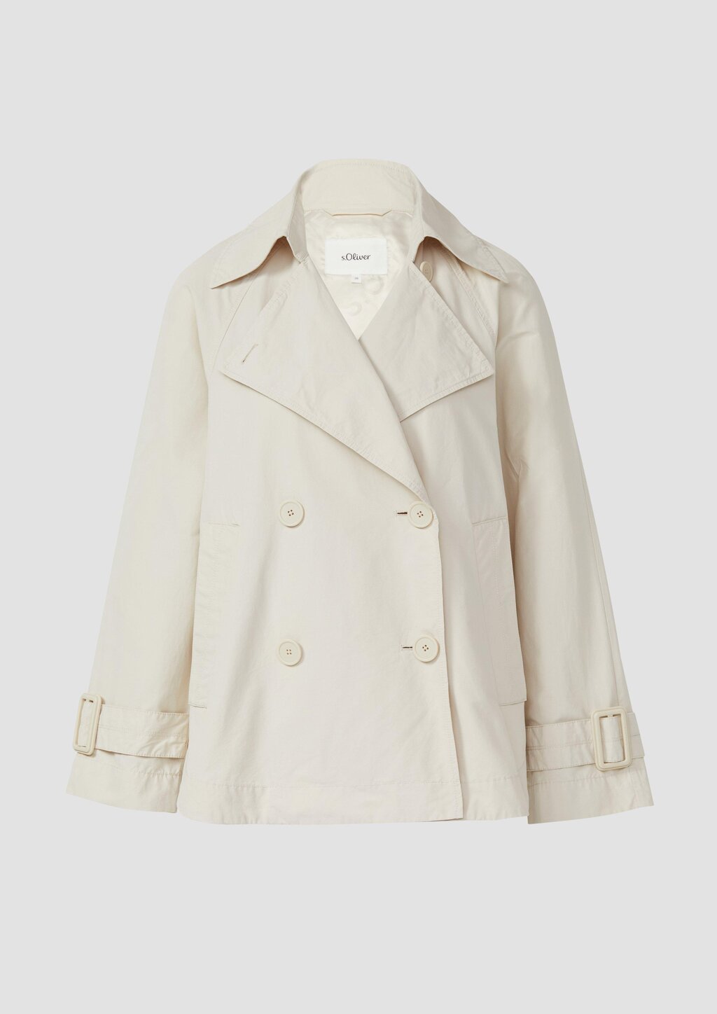 Cabanjacke im Relaxed Fit mit abgerundetem Saum