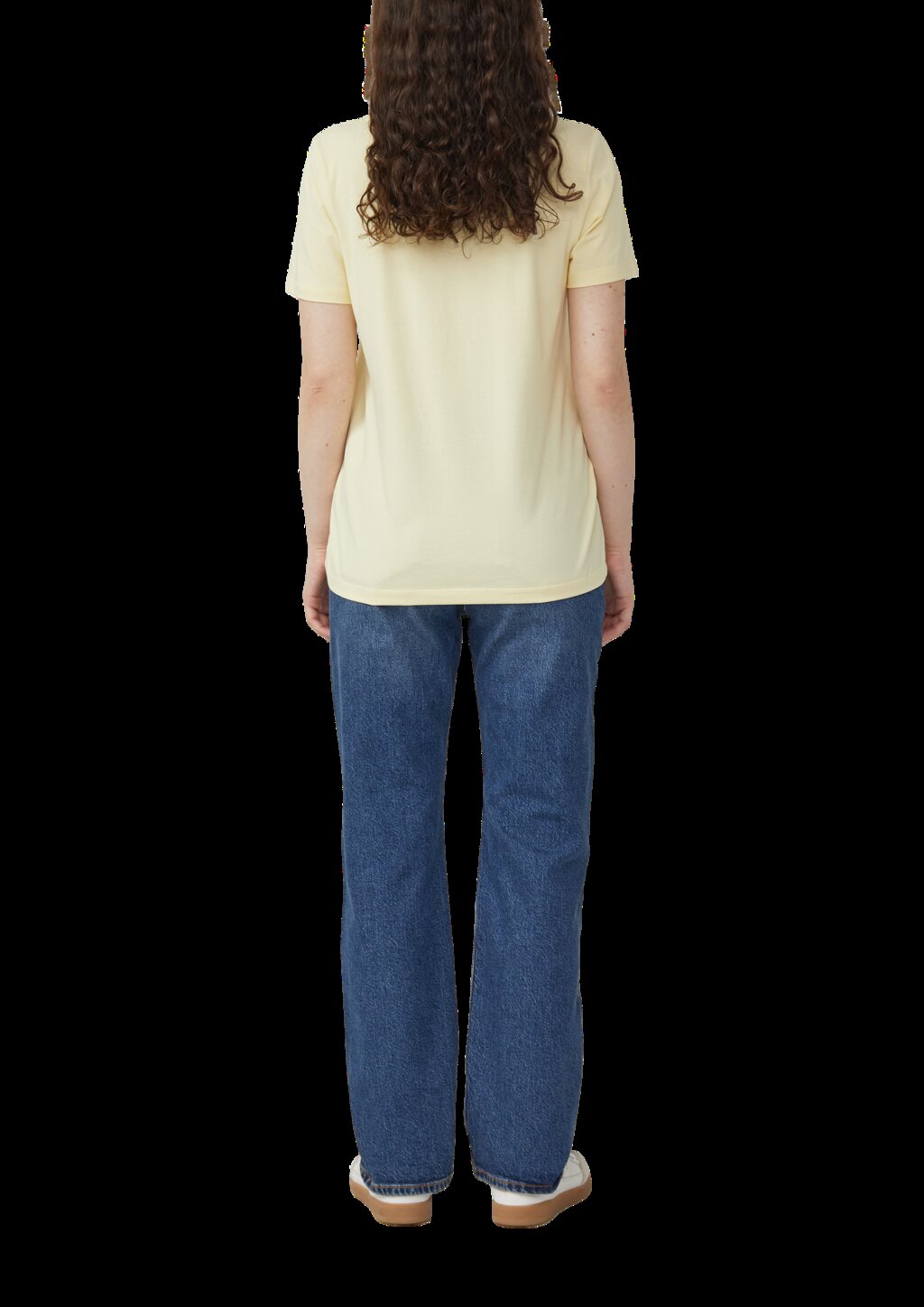 T-Shirt mit V-Ausschnitt