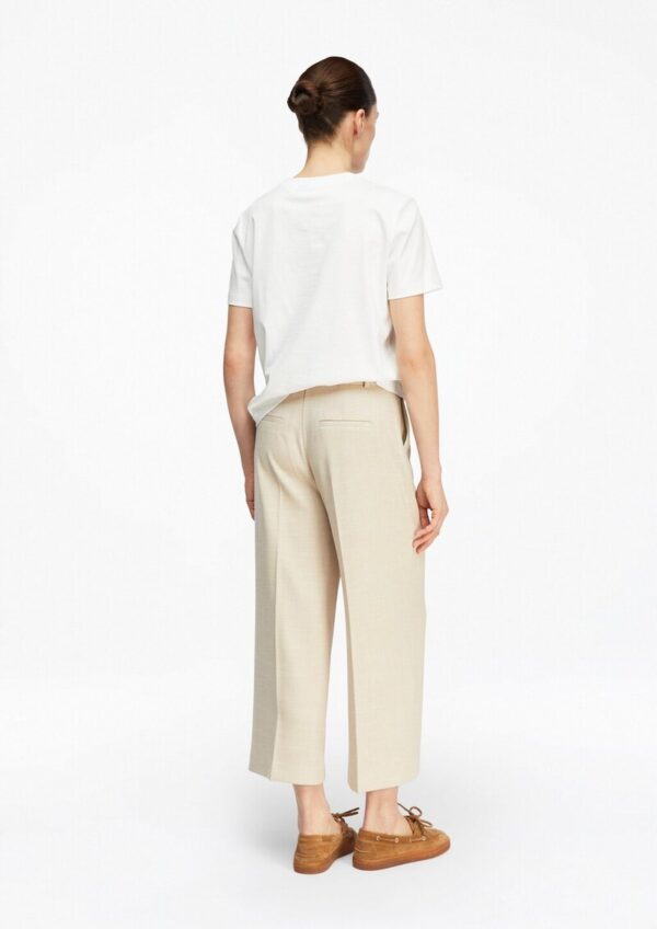 Strukturierte Culotte mit Eingrifftaschen