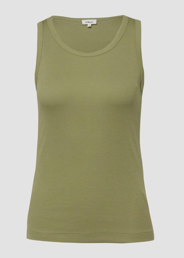 Geripptes Tanktop