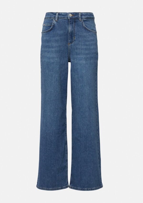 Elastische Wide Leg Jeans