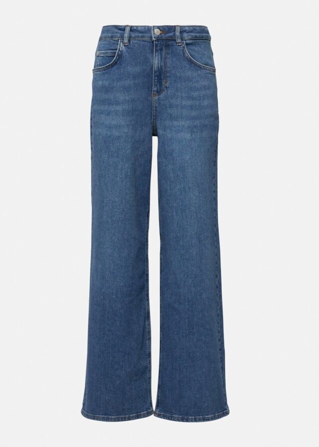 Elastische Wide Leg Jeans