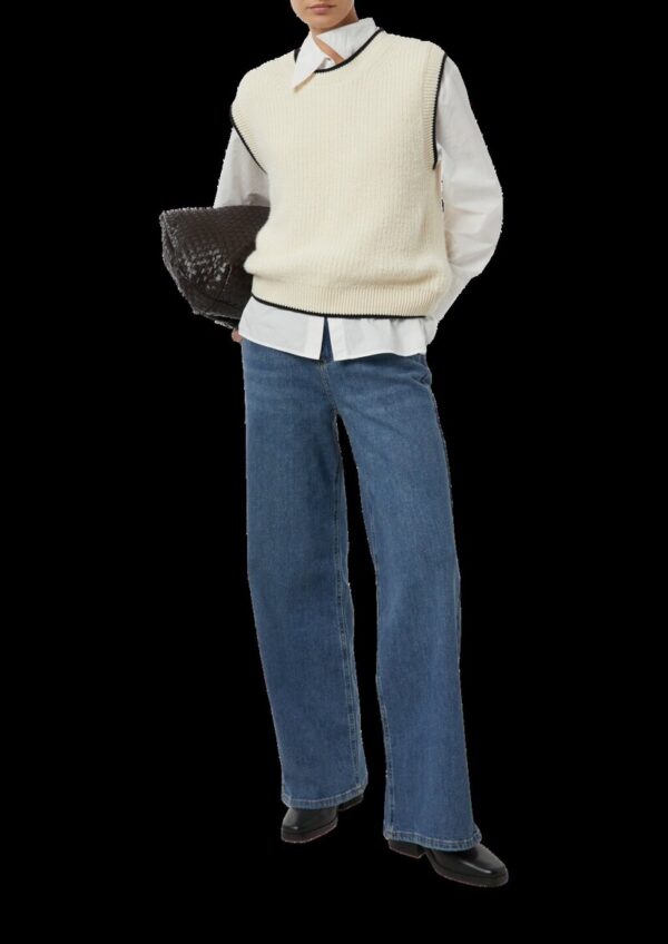 Elastische Wide Leg Jeans