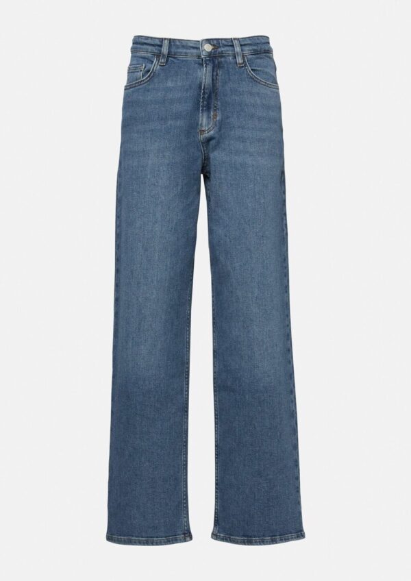 Elastische Straight Leg Jeans