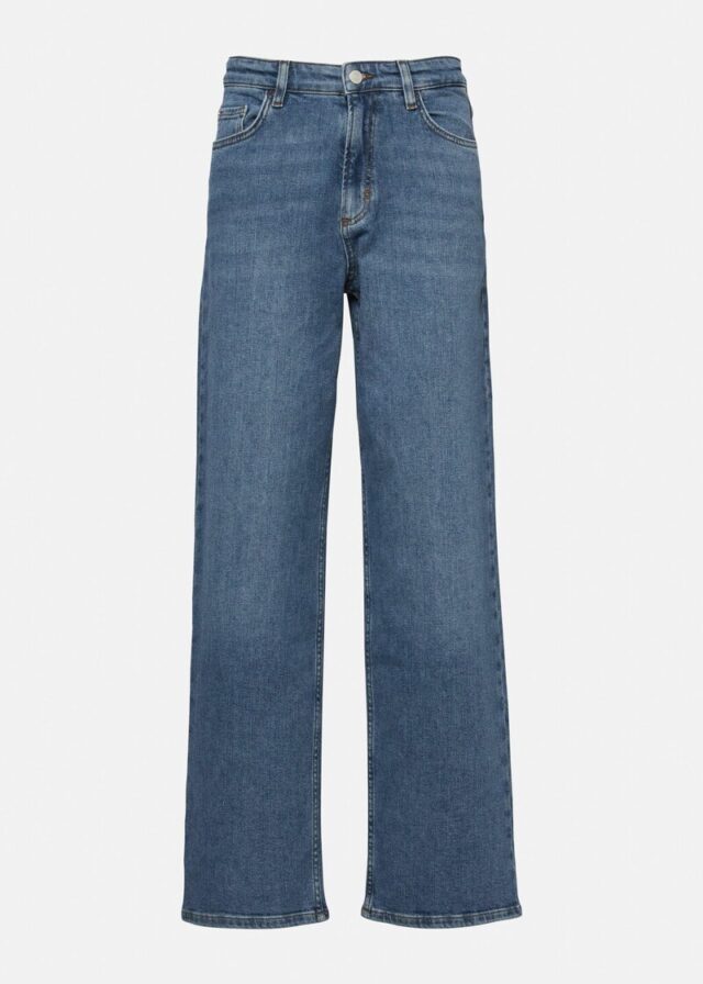 Elastische Straight Leg Jeans