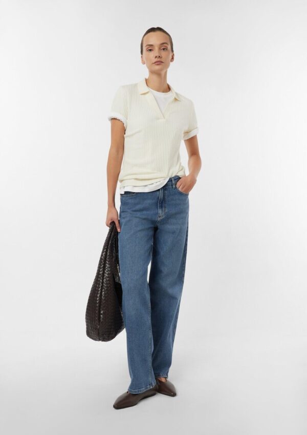 Elastische Straight Leg Jeans